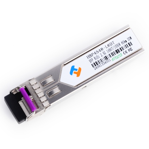 SFP 2.5G单纤 1490nm TX / 1550nm RX 60km