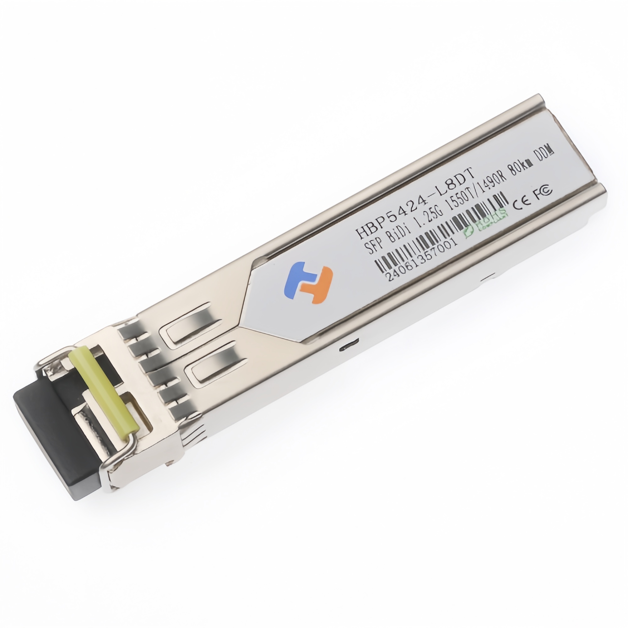 SFP 1.25G 单纤 1550nm TX / 1490nm RX 80km