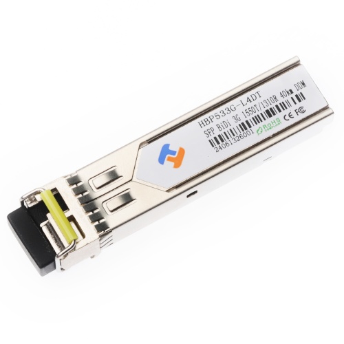 SFP 3.125G 单纤 1550nm TX / 1310nm RX 40km