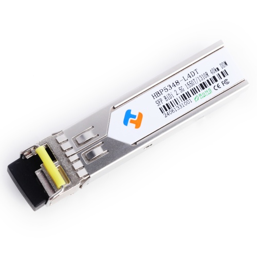 SFP 2.5G单纤 1550nm TX / 1310nm RX 40km